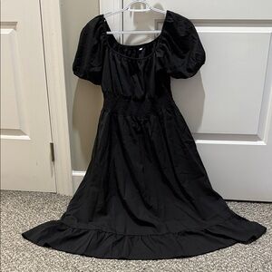 Elegant Black Women's Dress